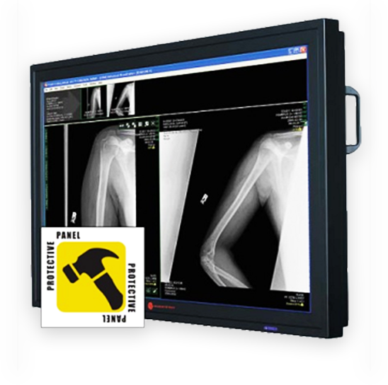Medical Screen Protector Large Format Display Protective Front Panel
