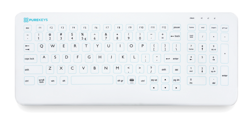 Purekeys compact keyboard