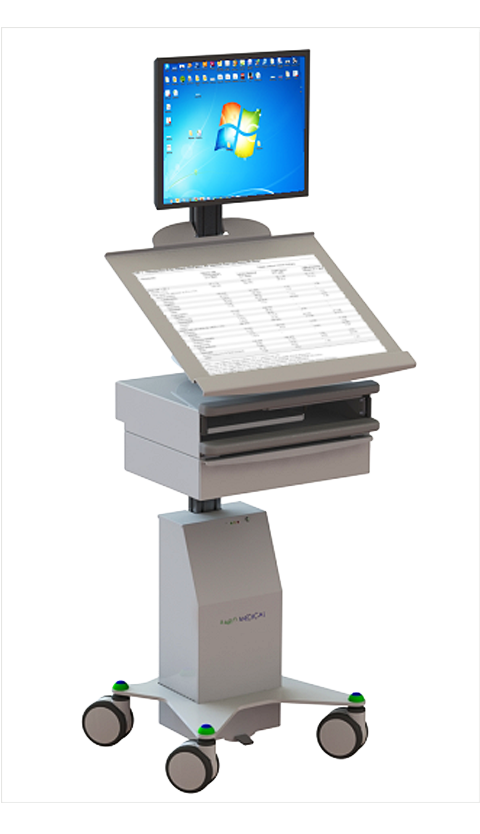 Chart Cart On Wheels