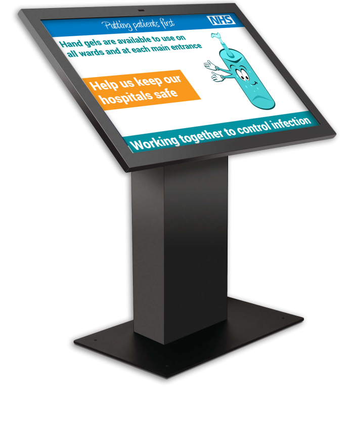 Touch information kiosk