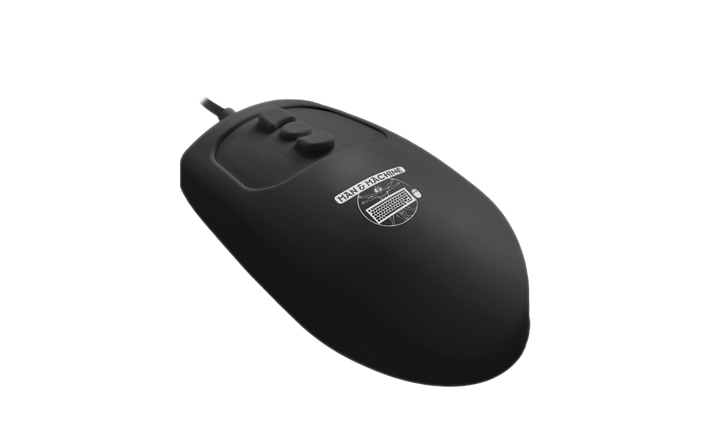 Man and Machine Mighty Mouse Black - Angled