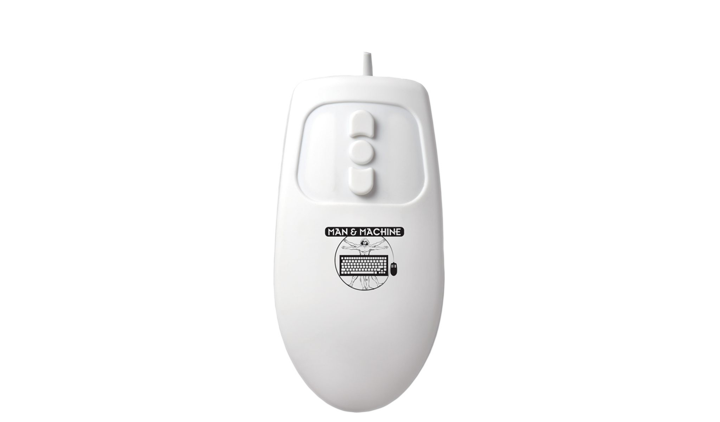 Man and Machine Mighty Mouse White - Top