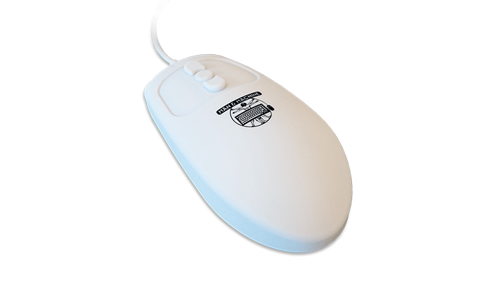 Man and Machine Mighty Mouse White - Angled