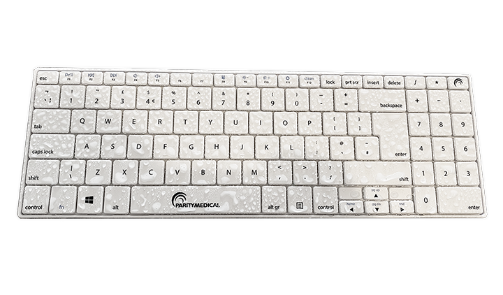 QuickClean IP65 Keyboard Wet