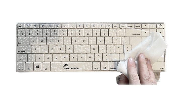 QuickClean IP65 Keyboard Wipe Clean