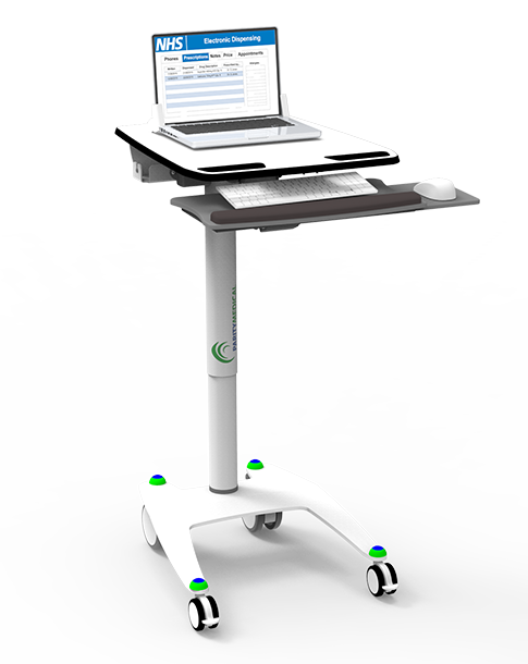 VersaLite EPR with adjustable laptop brackets