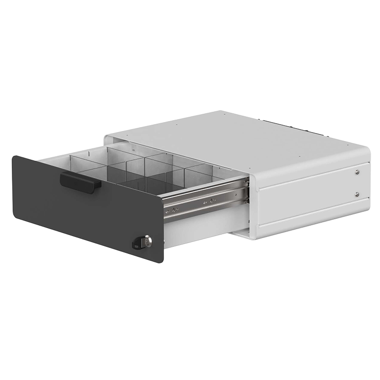 Multix single drawer with dividers