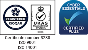 ISO Certificate Number 3230 for ISO 9001 and ISO 14001