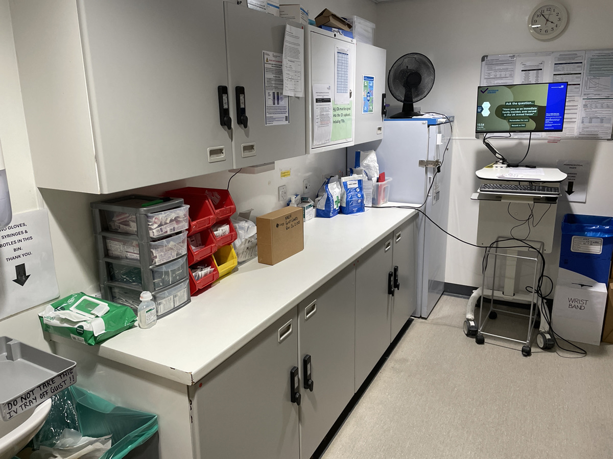 E series in Guist Ward at Norfolk and Norwich University Hospitals