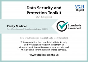 Data Security & Protection Toolkit certificate 2025-2026